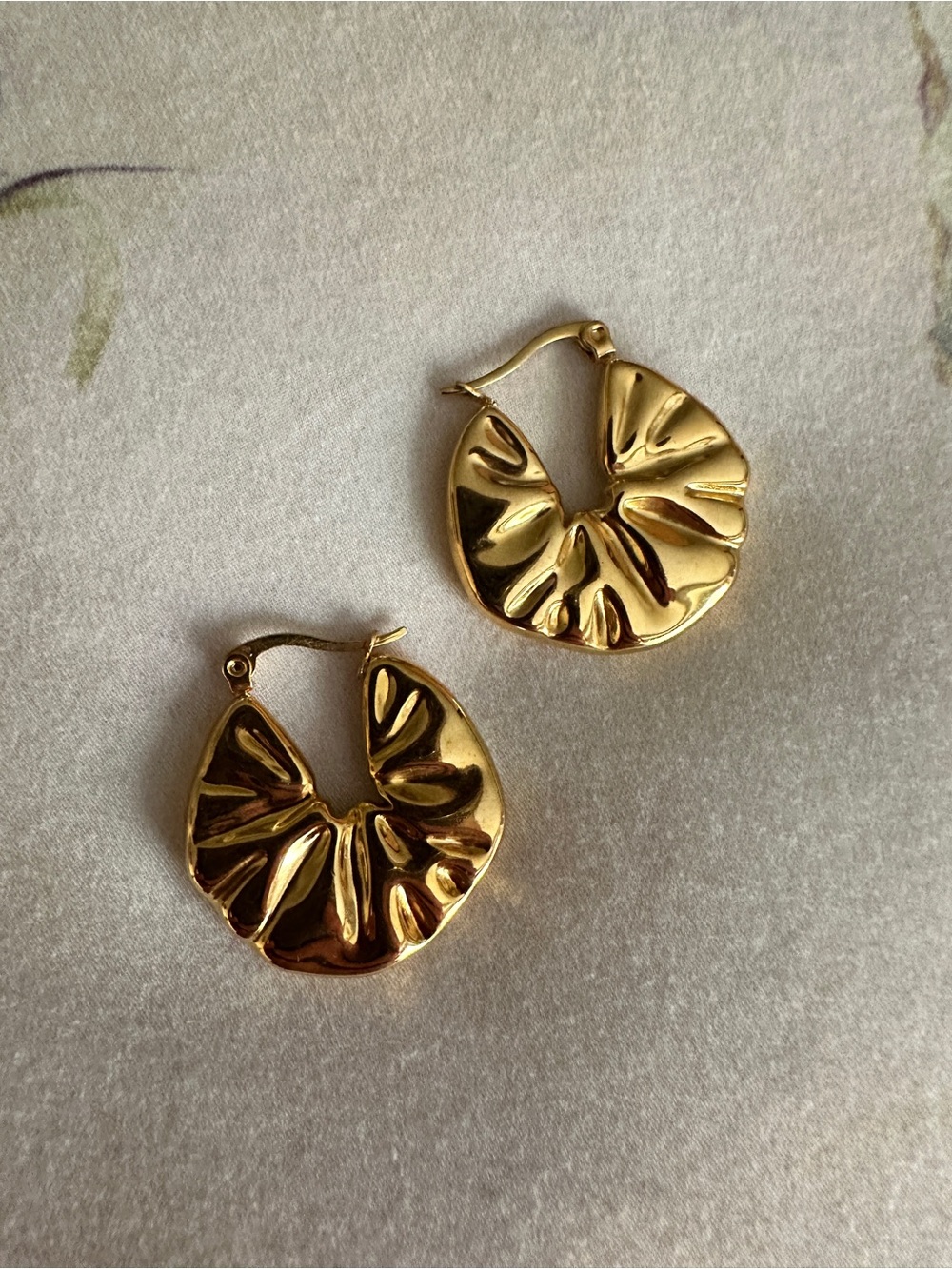Peppermayo Gilded Chunky Earrings